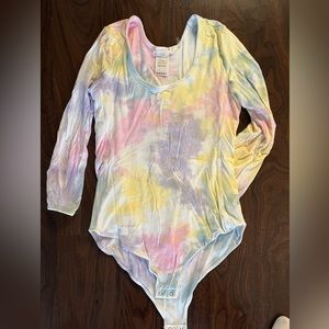 Loveshackfancy Tie Dye Body Suit